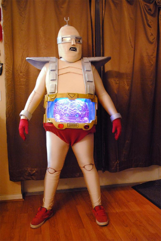 Illustration for article titled Bow Before Your New God Of Ninja Turtles Cosplay